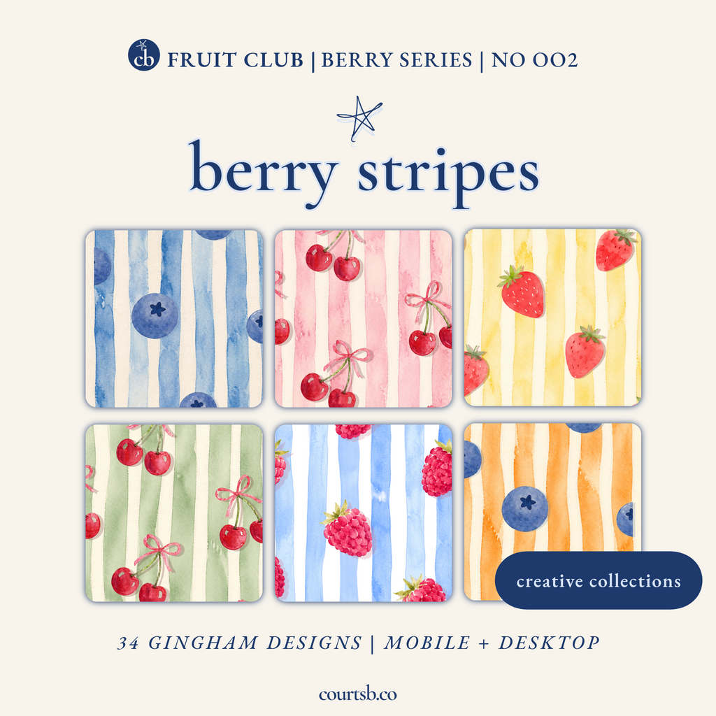 Berry Series - Stripe Pack