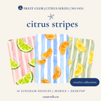 Citrus Stripes Pack wallpaper preview slideshow — vertical citrus stripe patterns