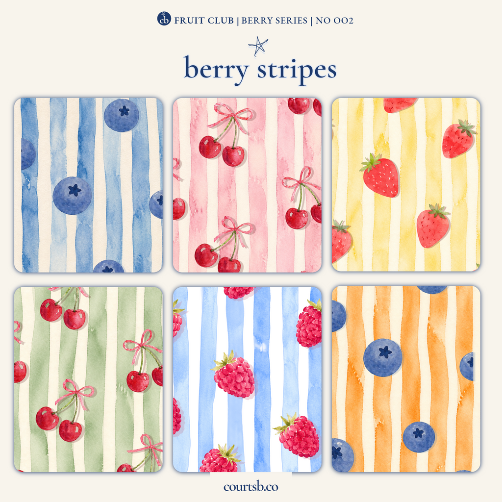 Berry Series - Stripe Pack