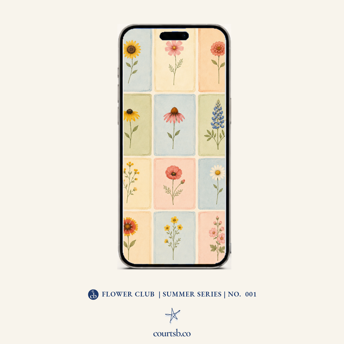 Flower Club | Summer Series | Summer Garden - Digital Download