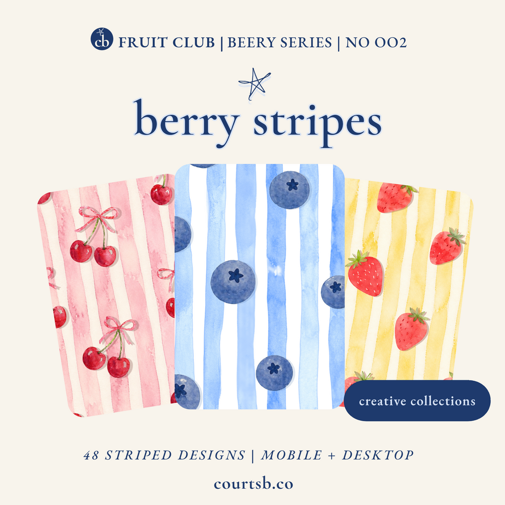 Berry Series - Stripe Pack