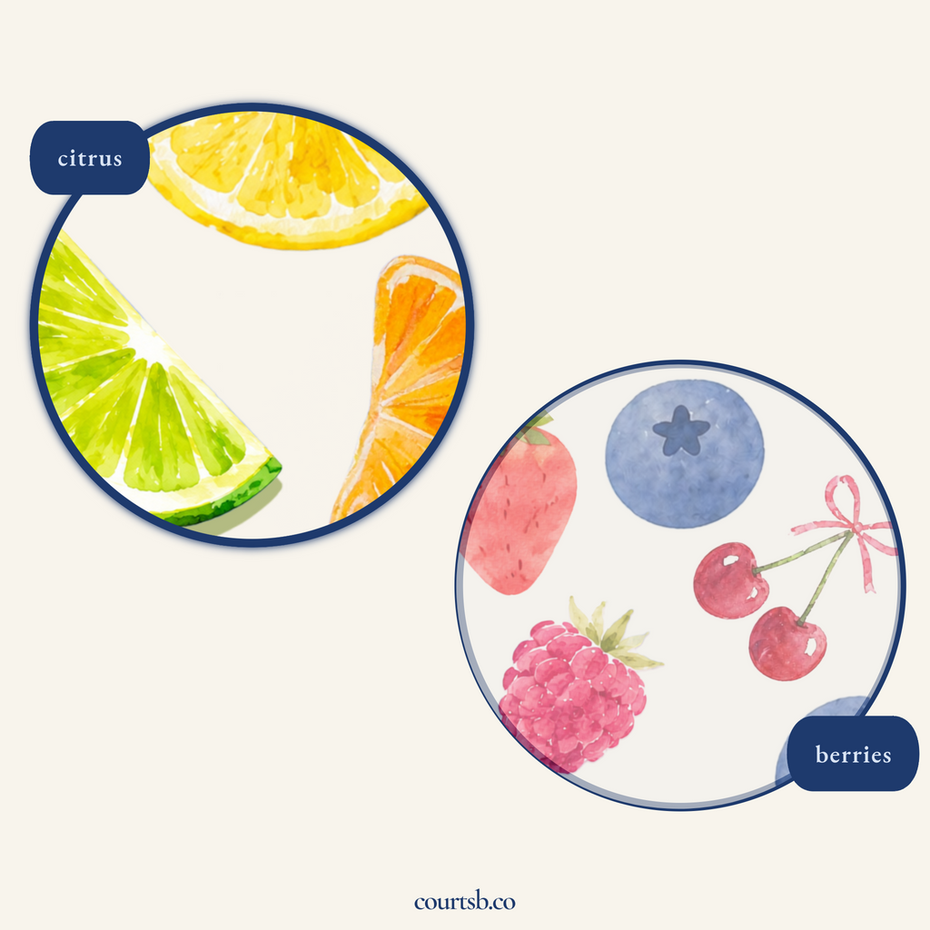 Berry Stripes Pack product card grid